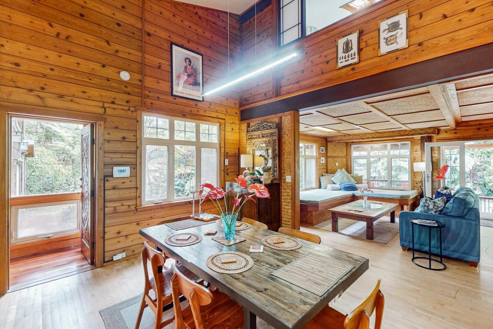 Hale Hapu'U Villa โวลคาโน ภายนอก รูปภาพ