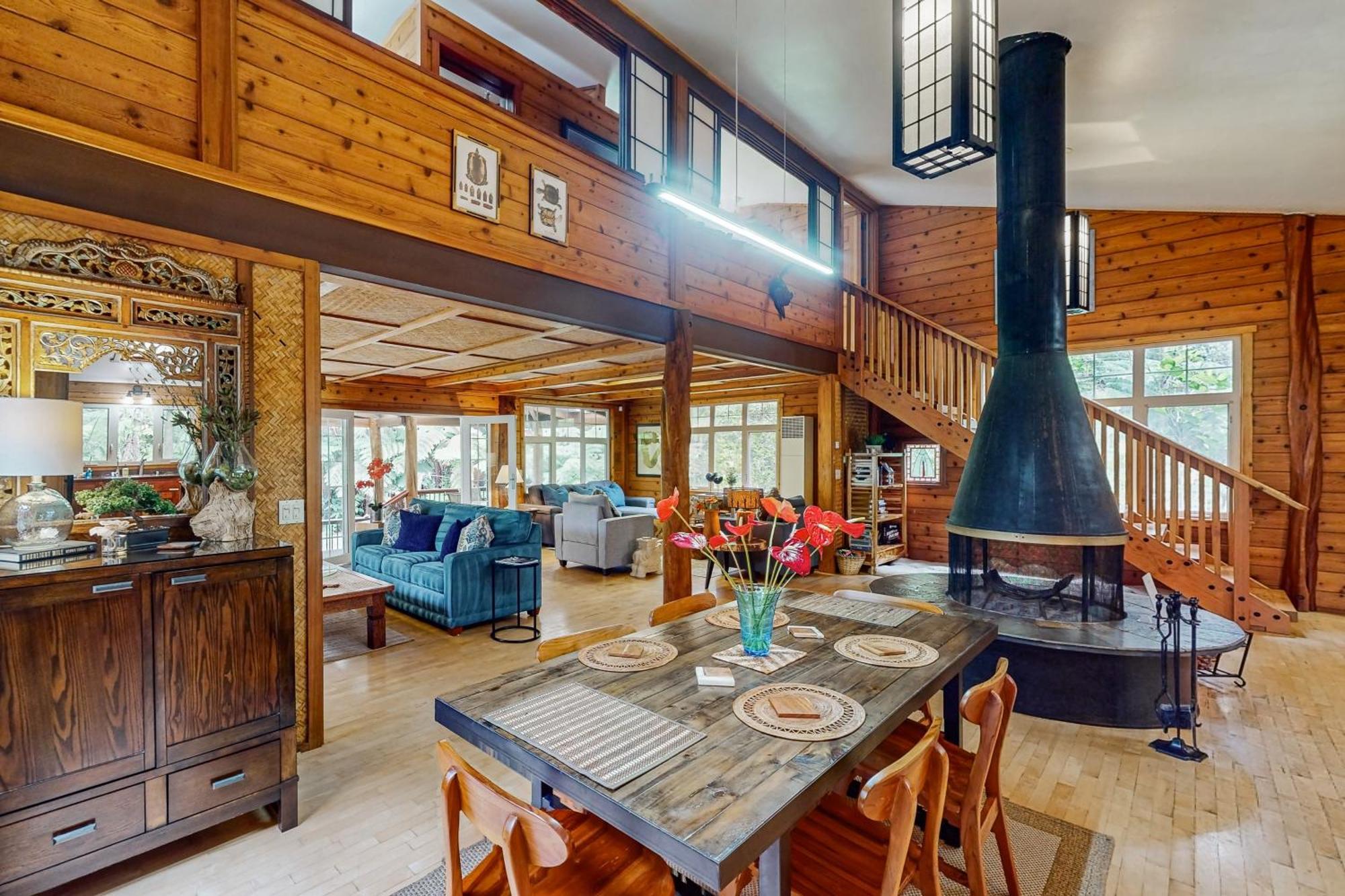 Hale Hapu'U Villa โวลคาโน ภายนอก รูปภาพ
