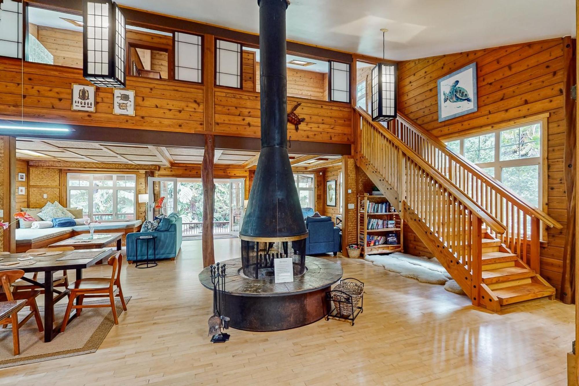 Hale Hapu'U Villa โวลคาโน ภายนอก รูปภาพ