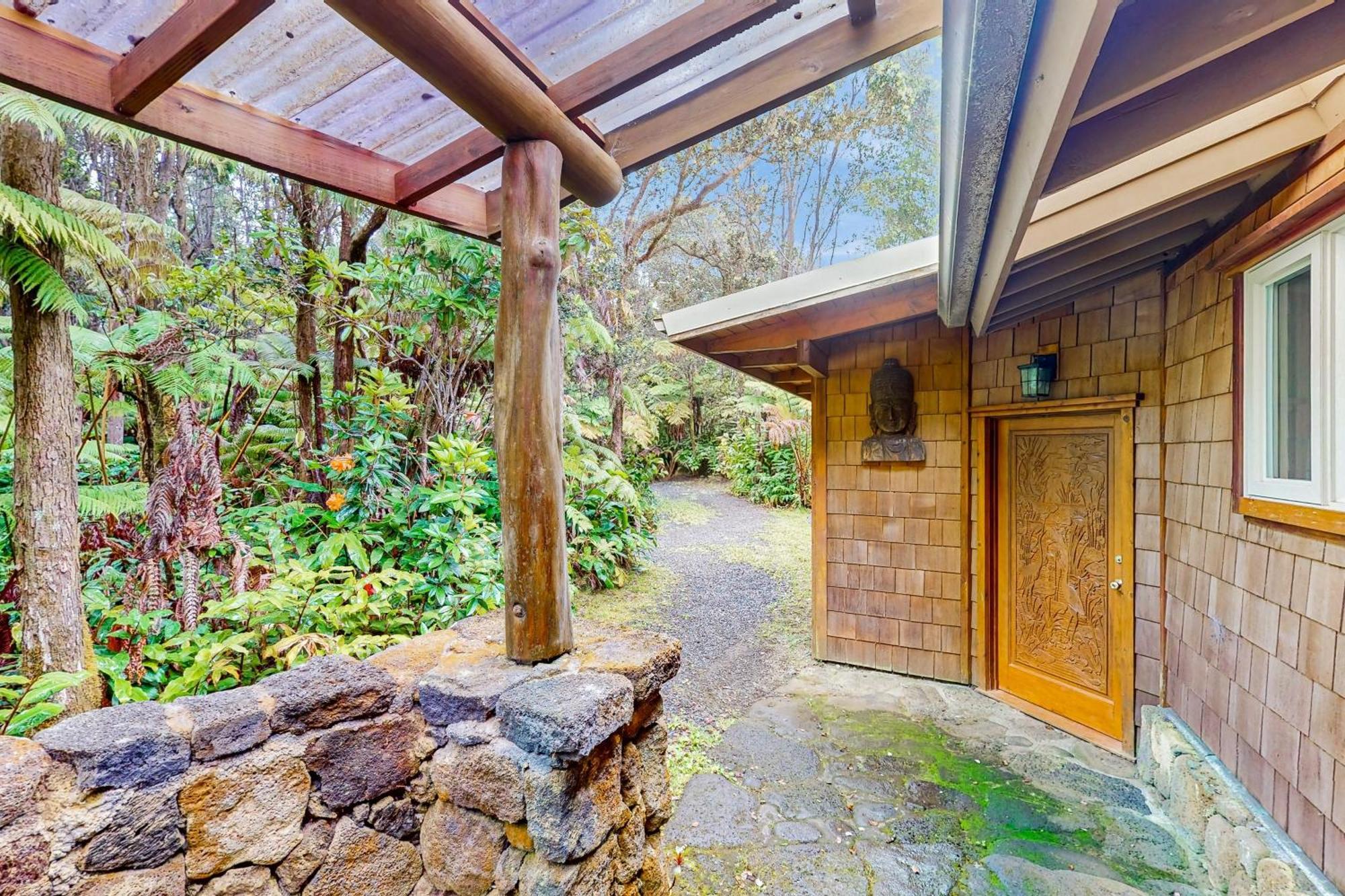 Hale Hapu'U Villa โวลคาโน ภายนอก รูปภาพ